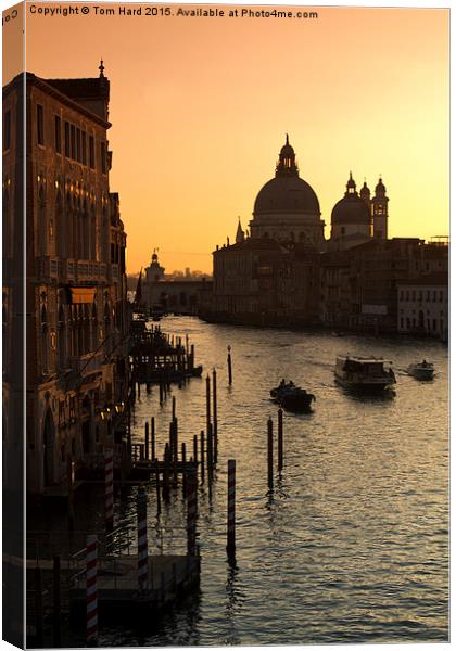  Ah Venice Canvas Print by Tom Hard