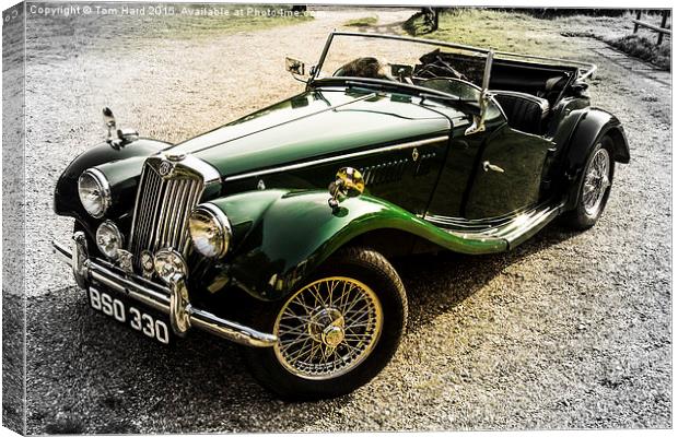  Classic MG Canvas Print by Tom Hard