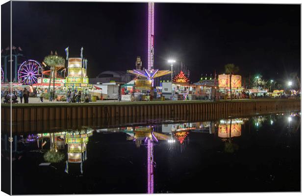 Fair Reflection Canvas Print by Judy Hall-Folde