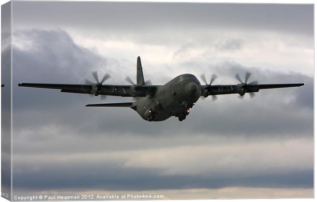 C-130 Hercules Canvas Print by P H