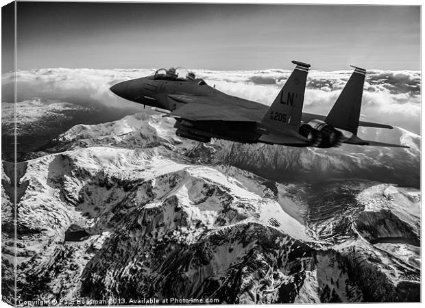 F-15E Strike Eagle Canvas Print by P H