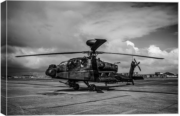 AH-64 Apache Canvas Print by P H