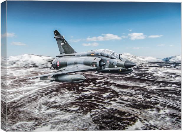 Dassault Mirage 2000N Canvas Print by P H