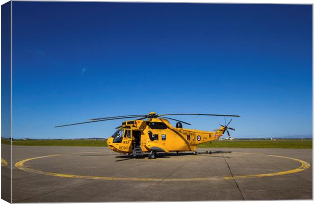  Sea King Helicopter Canvas Print by P H