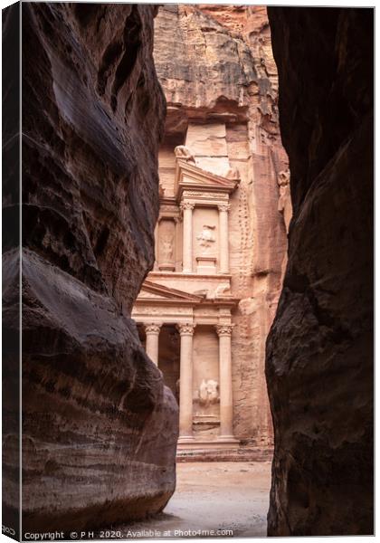 Petra Canvas Print by P H