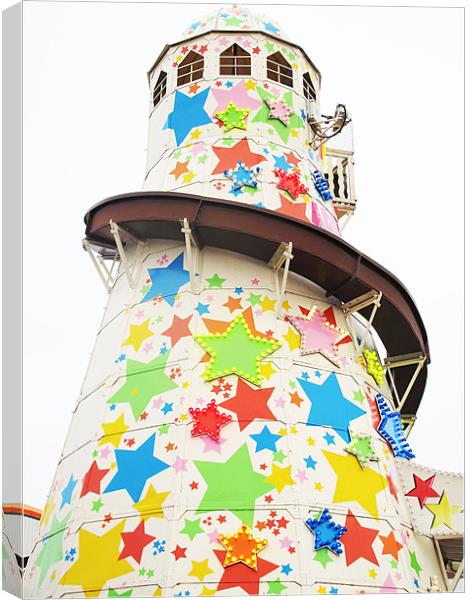 Helter Skelter Canvas Print by suzie Attaway