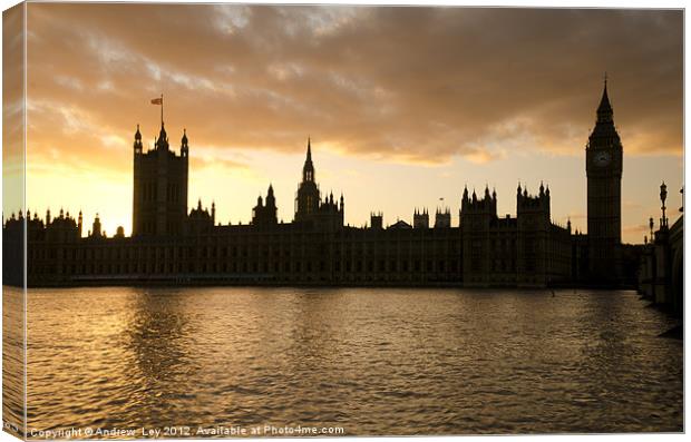 Parliament House Canvas Print by Andrew Ley