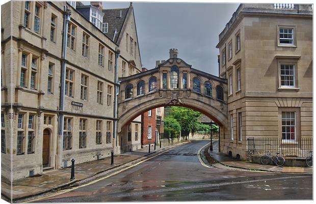 bridge of sighs Canvas Print by carl blake