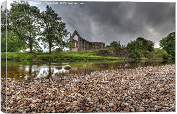 Bolton Abbey Canvas Print by nick hirst