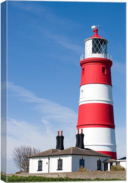 Majestic Happisburgh Lighthouse Canvas Print by Digitalshot Photography