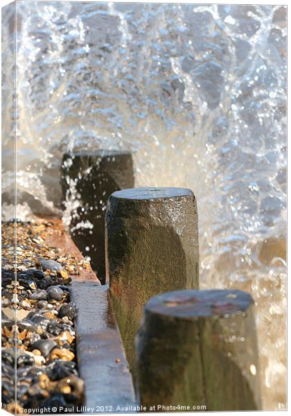 Power of the Sea Canvas Print by Digitalshot Photography