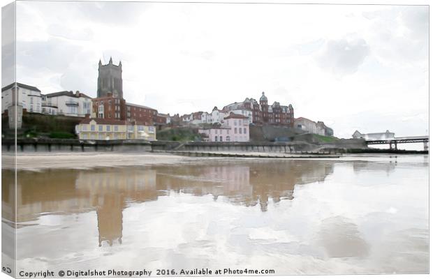 Enchanting Cromer Seascape Canvas Print by Digitalshot Photography