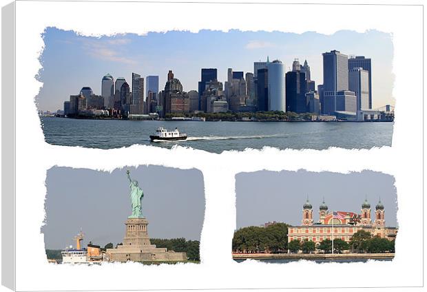 Ellis Island New York USA Canvas Print by Philip Pound