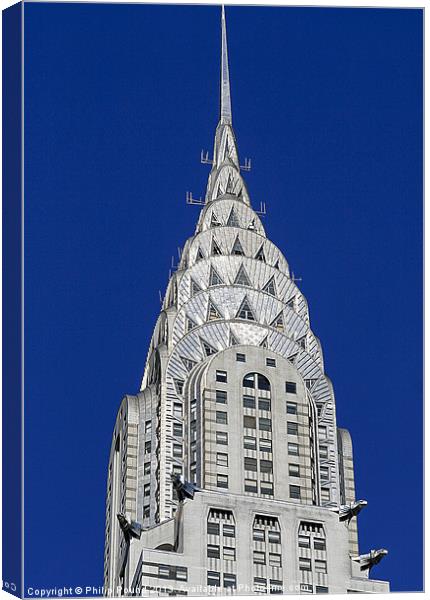 Chrysler Building New York USA Canvas Print by Philip Pound
