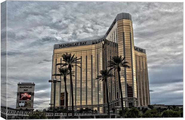 Mandalay Bay Hotel Las Vegas Canvas Print by Philip Pound