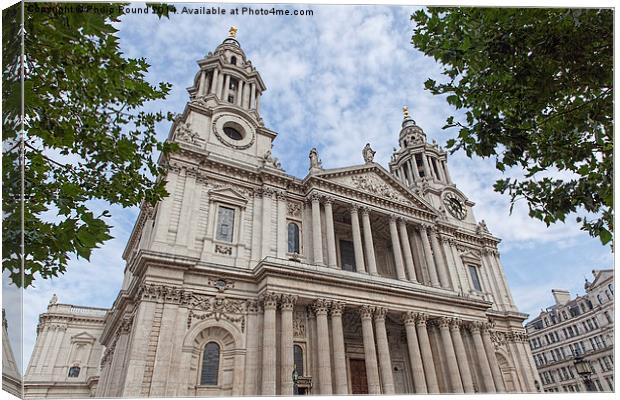  St Paul's Cathedral in London Canvas Print by Philip Pound