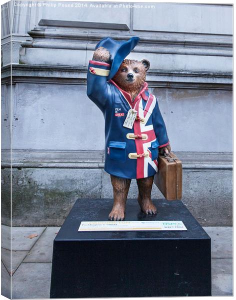  Paddington is Great Canvas Print by Philip Pound