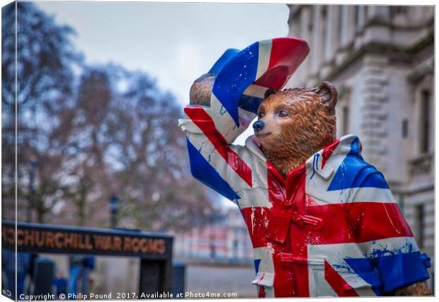 Paddington Jack  Canvas Print by Philip Pound