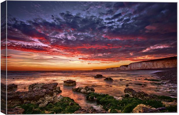 Outrageous Sky Canvas Print by mark leader