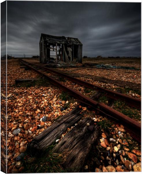 Derelict Canvas Print by mark leader