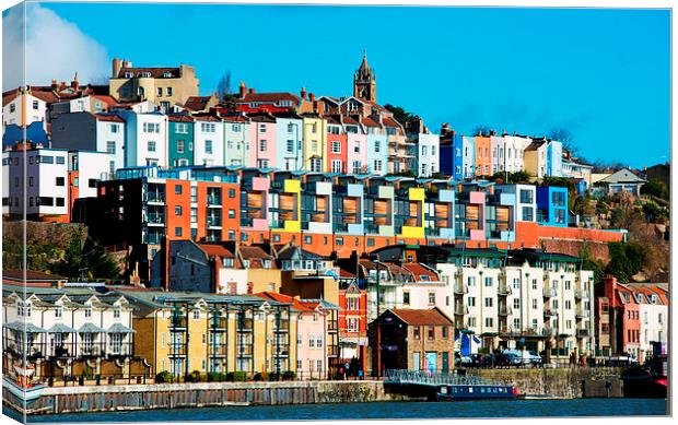 Colourful Hotwells Canvas Print by mike Davies