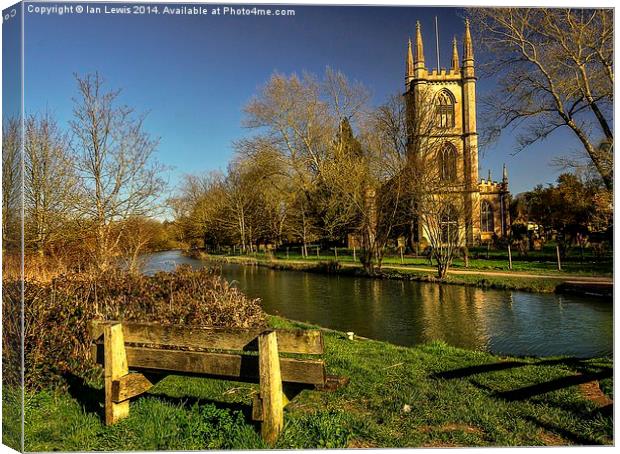 Church of St Lawrence Hungerford Canvas Print by Ian Lewis