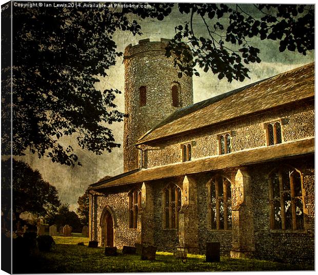St Margarets Church Burnham Norton Canvas Print by Ian Lewis