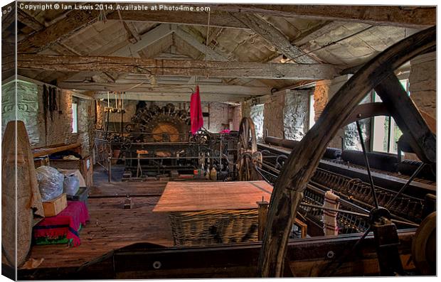  Woollen Mill Canvas Print by Ian Lewis