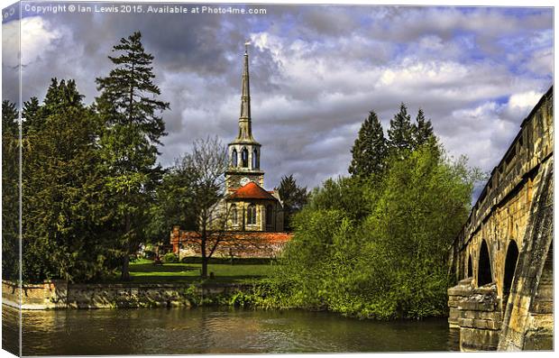  St Peters Church Wallingford Canvas Print by Ian Lewis
