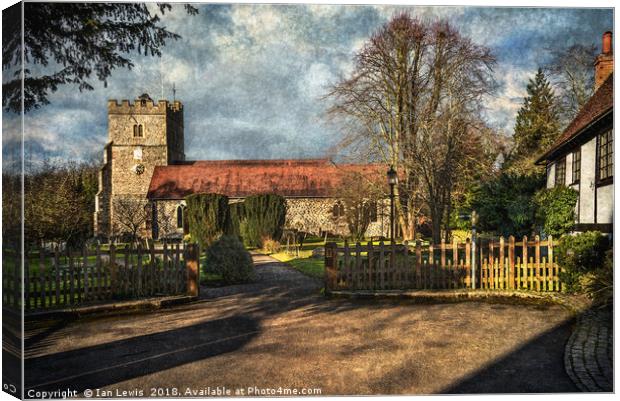 Holy Trinity Church Cookham Canvas Print by Ian Lewis