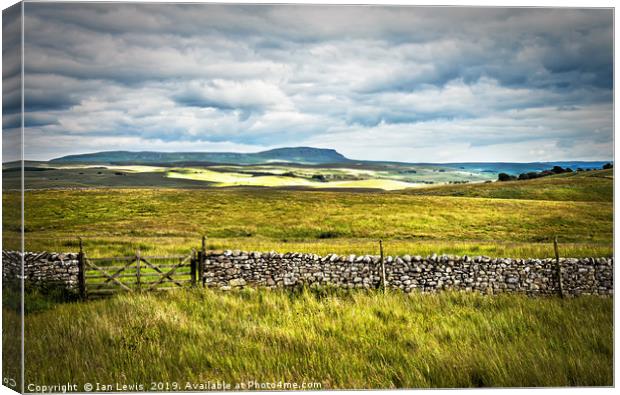A View From Ribblehead Canvas Print by Ian Lewis