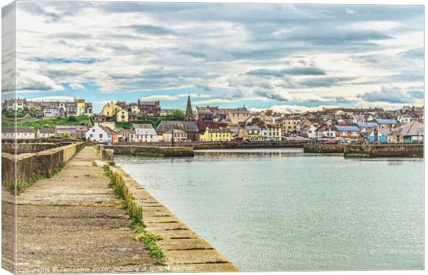Maryport On The Solway Firth Canvas Print by Ian Lewis