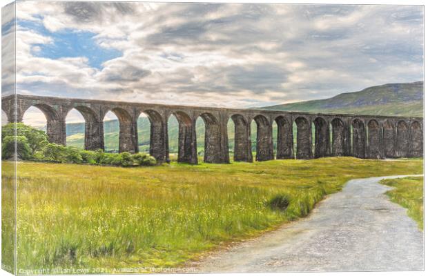 Ribblehead Viaduct Canvas Print by Ian Lewis