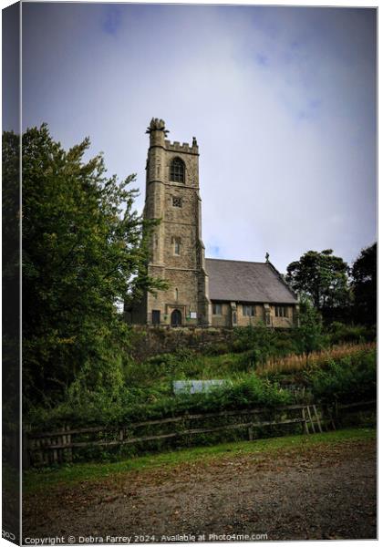 St Bartholomew's Church Canvas Print by Debra Farrey