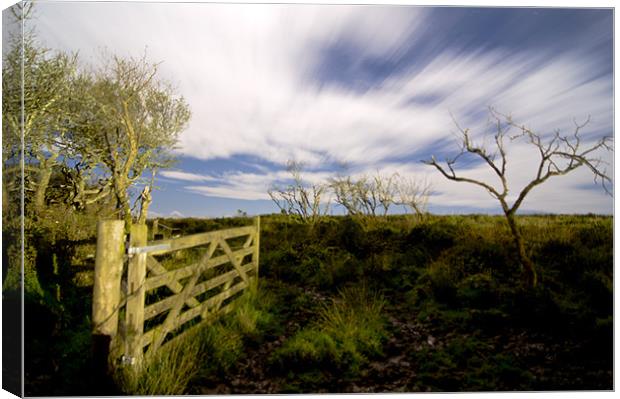 The Gate Canvas Print by keith sutton
