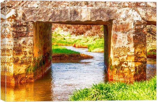  the bridge Canvas Print by keith sutton