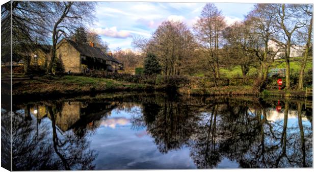 reflection time Canvas Print by keith sutton