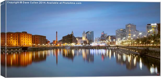 Salthouse Dock Canvas Print by Dave Cullen