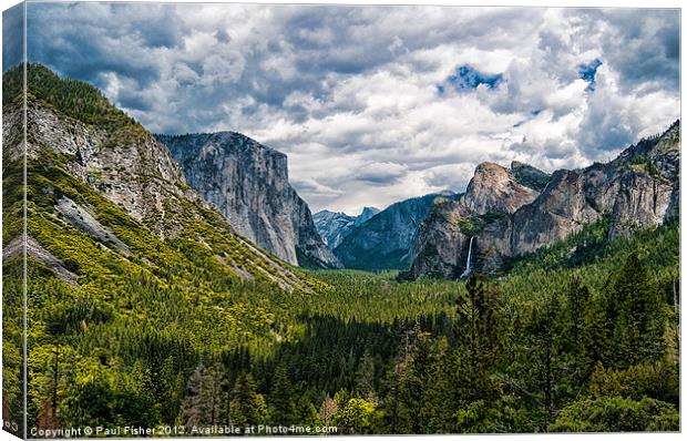 Yosemite Valley Canvas Print by Paul Fisher