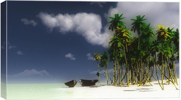 Castaway Canvas Print by Paul Fisher