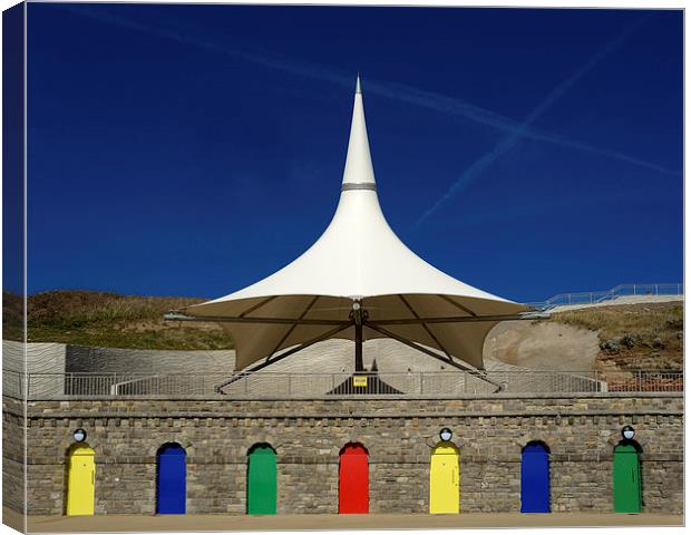  Barry Island  Canvas Print by Andrew Richards