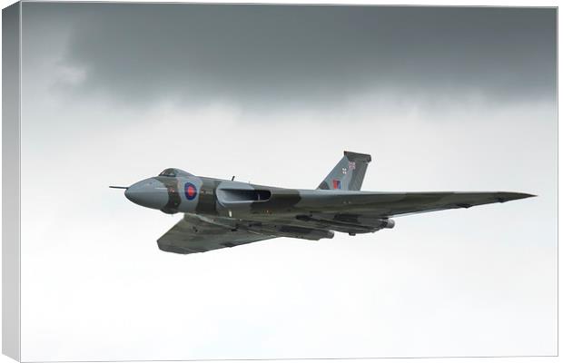  Avro Vulcan Canvas Print by Andrew Richards