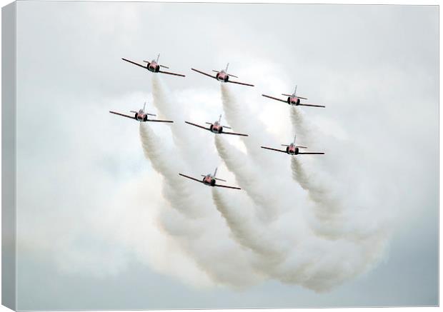  The Patrulla Águila Canvas Print by Andrew Richards