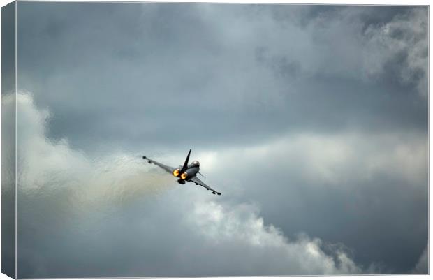 Into the Typhoon Canvas Print by Andrew Richards