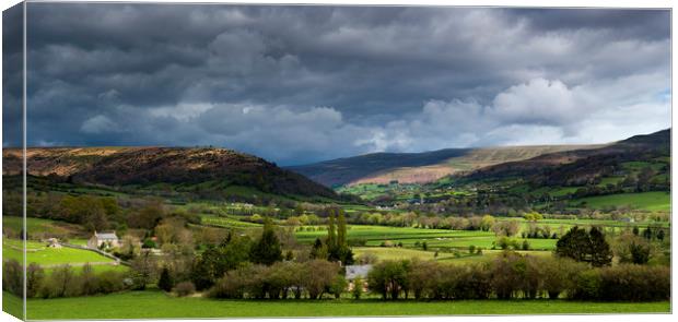 How Green is my Valley Canvas Print by Andrew Richards