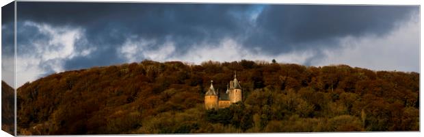 Castell Coch Canvas Print by Andrew Richards
