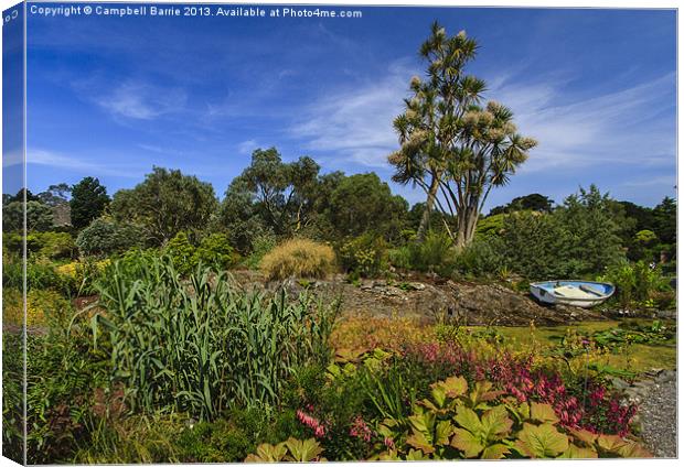 Logan Botanic Gardens Canvas Print by Campbell Barrie