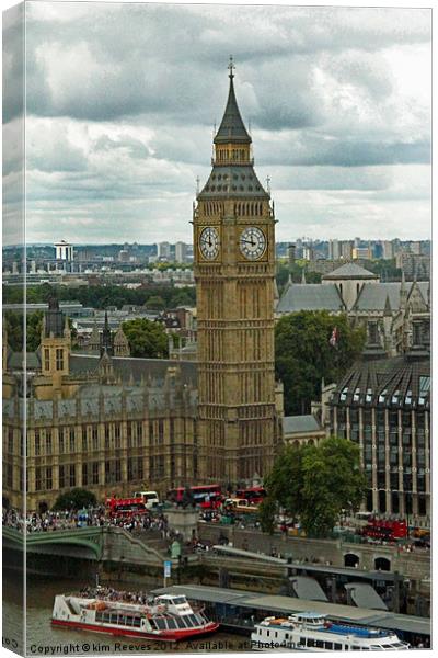 London Landmark Canvas Print by kim Reeves