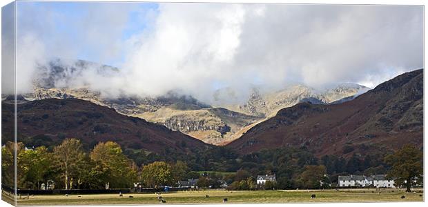 Clouds Above Coniston Canvas Print by Martin Kemp Wildlife