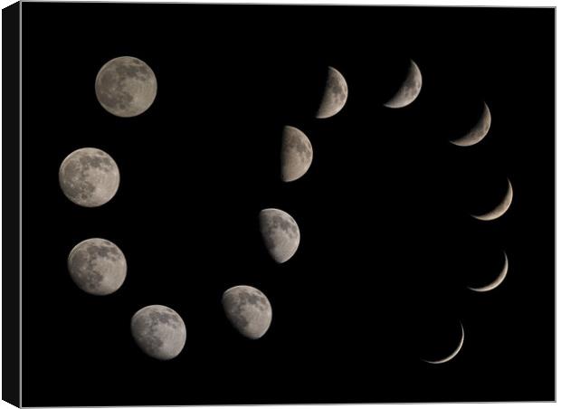 Supermoon Canvas Print by mark humpage